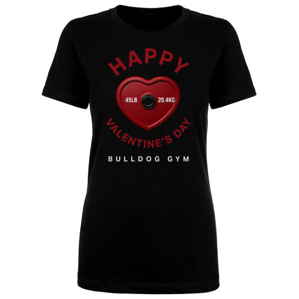HAPPY VALENTINE'S DAY - WOMENS FITTED T-SHIRT - $YVNMPW$ Thumbnail