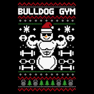 UGLY SWEATER - WOMEN'S FITTED T-SHIRT - $9BX8AD$ Design