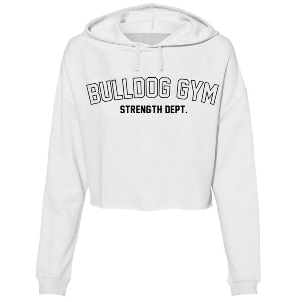 STRENGTH DEPT - WOMEN'S CROP HOODIE - $SKVJ64$ Thumbnail
