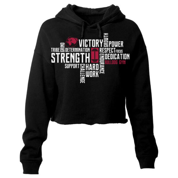 VALUE SYSTEM - WOMEN'S CROP HOODIE - $MW68H9$ Thumbnail
