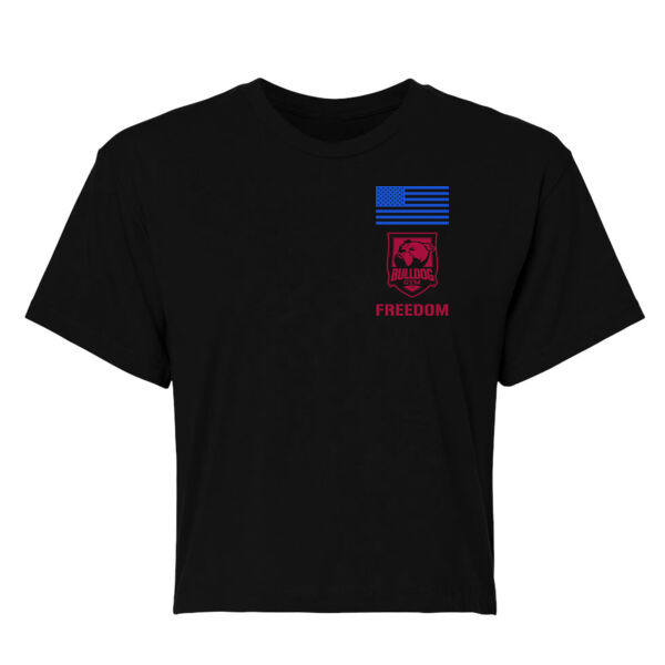 FREEDOM - WOMEN'S CROP T-SHIRT - $3N17SZ$ Thumbnail