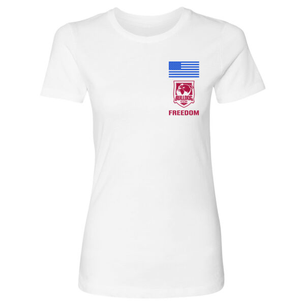 FREEDOM - WOMEN'S FITTED T-SHIRT - $3N17SZ$ Thumbnail
