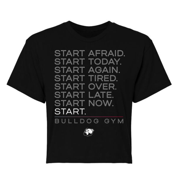 JUST START - WOMEN'S CROP T-SHIRT - $N217YX$ Thumbnail