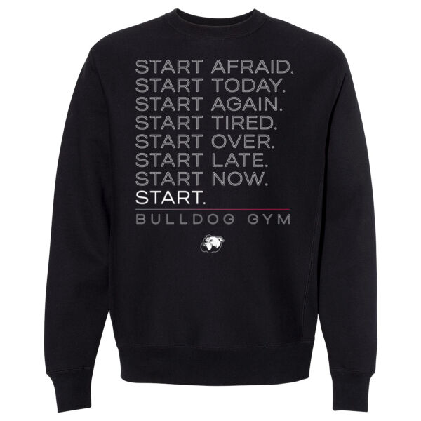 JUST START - CREWNECK SWEATSHIRT - $QL3FO8$ Thumbnail