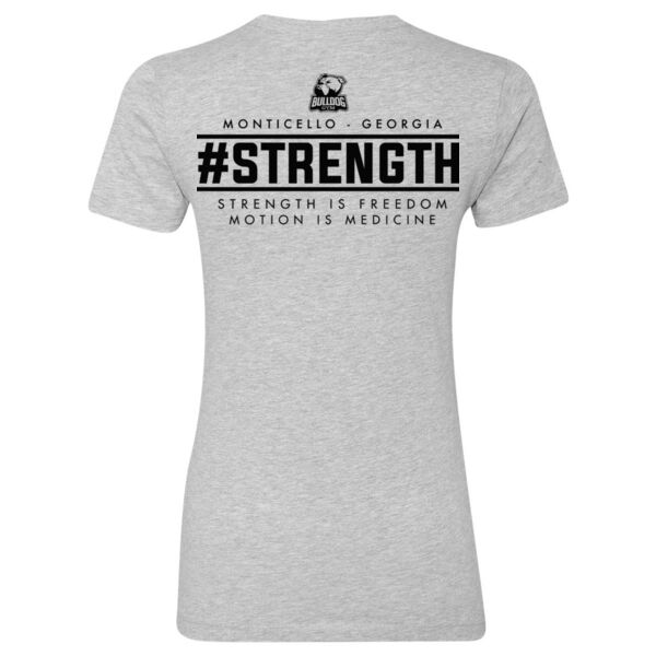 #STRENGTH - WOMEN'S FITTED T-SHIRT - $57J4EP$ Thumbnail