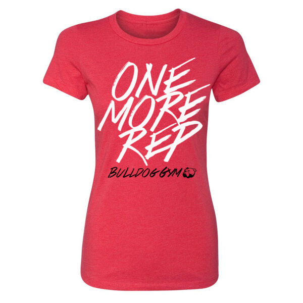 ONE MORE REP - WOMEN'S FITTED T-SHIRT Thumbnail