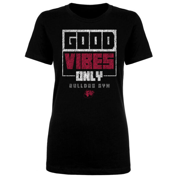 GOOD VIBES ONLY - WOMEN'S FITTED T-SHIRT Thumbnail